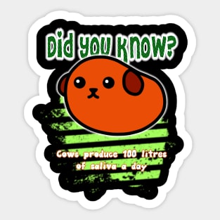 Did you know? 13 Sticker